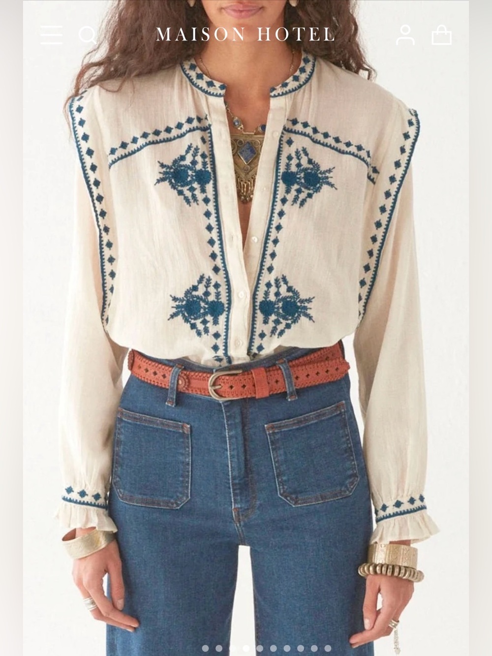 Maison Hotel PHILIPPA BLOUSE
PANNA COTTA